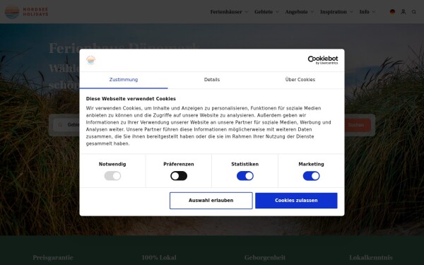 www.nordsee-holidays.de