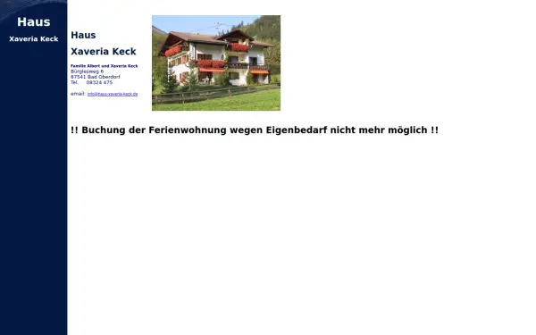 www.haus-xaveria-keck.de
