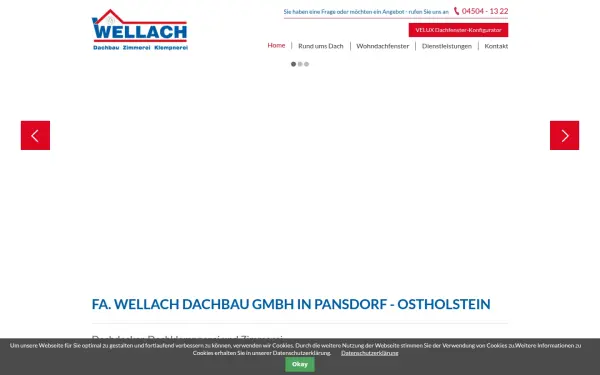 www.dachdeckermeister-wellach.de