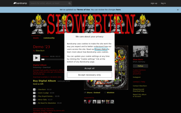 slowburngang.bandcamp.com