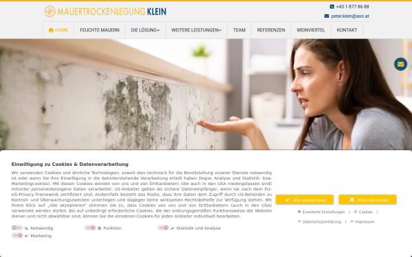 www.mauertrockenlegung-klein.at