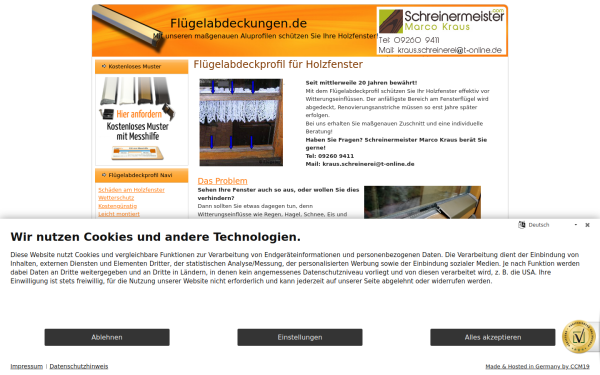 fluegelabdeckungen.de