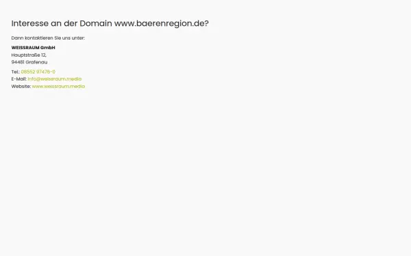 baerenregion.de
