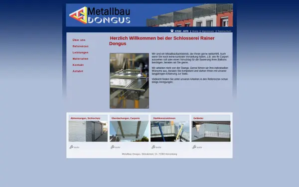 metallbau-dongus.de