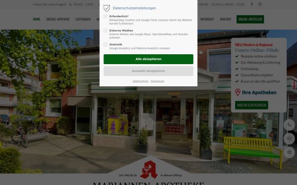 mariannenapotheke.de