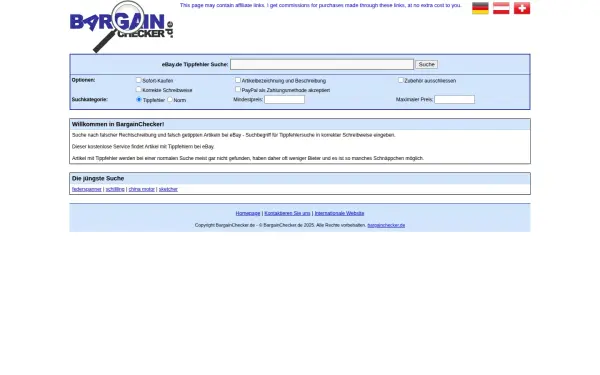 www.bargainchecker.de