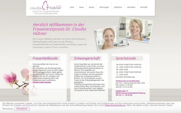 www.dr-claudia-huebner.de