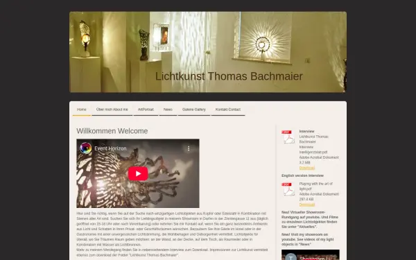 www.lichtkunst-thomas-bachmaier.de