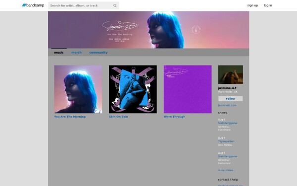 jasmine4t.bandcamp.com