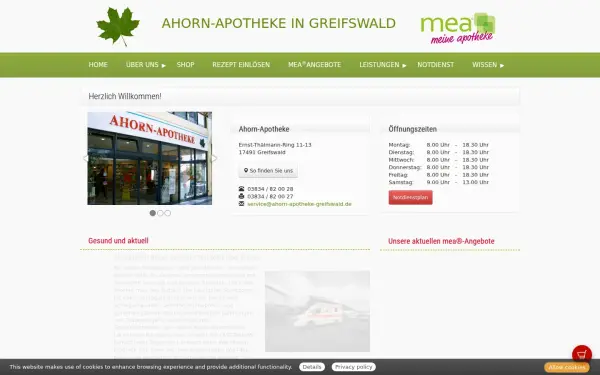 www.ahorn-apotheke-greifswald.de