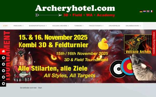 archeryhotel.de