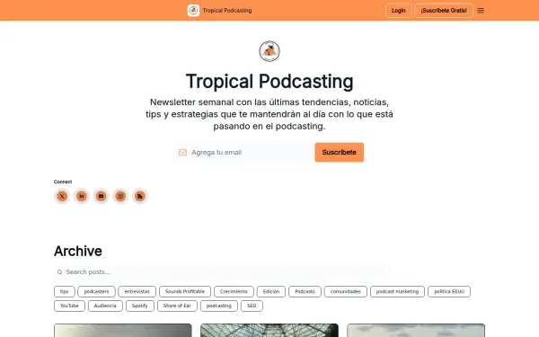 www.tropicalpodcasting.com