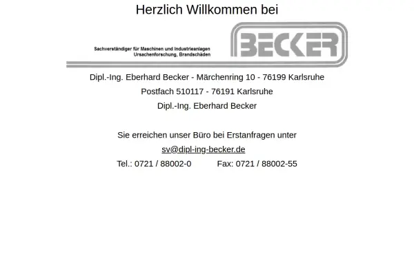 dipl-ing-becker.de