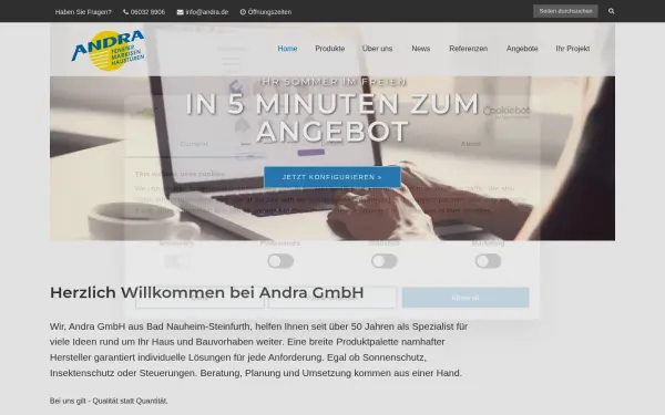 www.sonnenschutz-andra.de