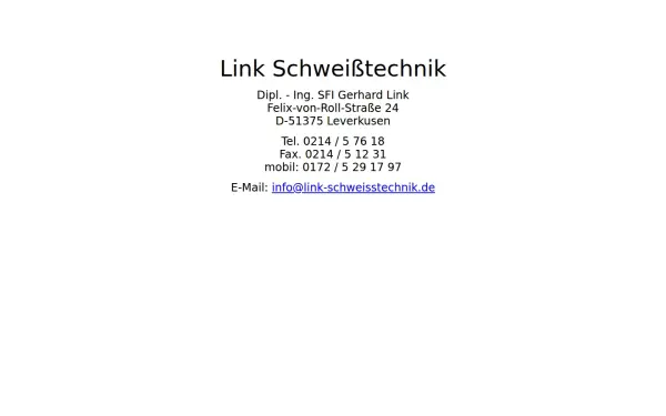 link-schweisstechnik.de