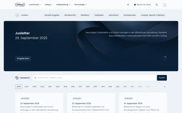 jusletter.weblaw.ch