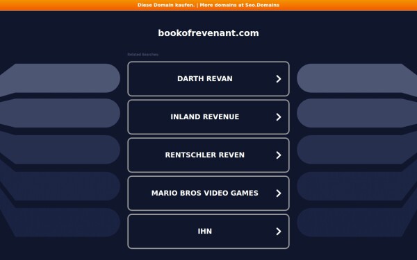 bookofrevenant.com