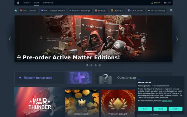 store.gaijin.net