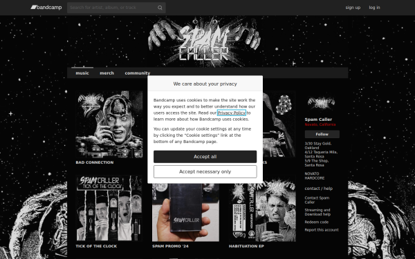 spamcaller.bandcamp.com