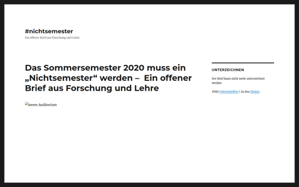 www.nichtsemester.de