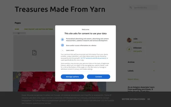 www.treasuresmadefromyarn.com