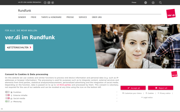 rundfunk.verdi.de