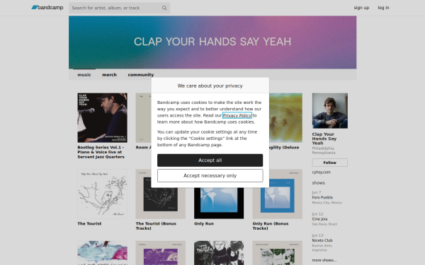 clapyourhandssayyeah.bandcamp.com