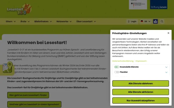 www.lesestart.de