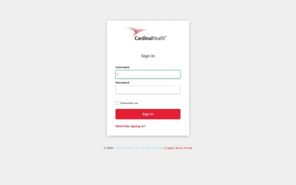 myidb2b.cardinalhealth.com
