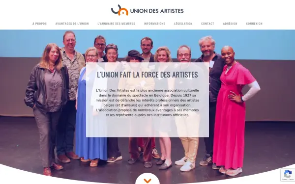 uniondesartistes.be