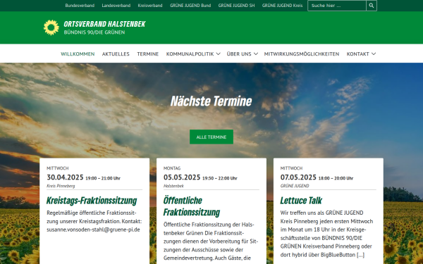 gruene-halstenbek.de
