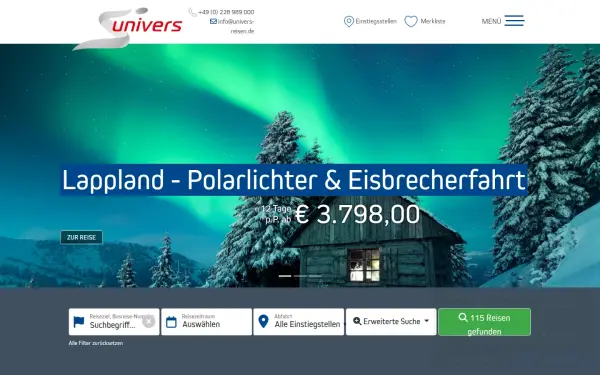 www.univers-reisen.de