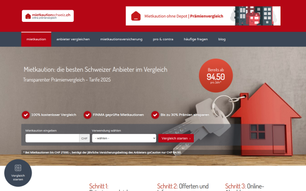 www.mietkautionschweiz.ch