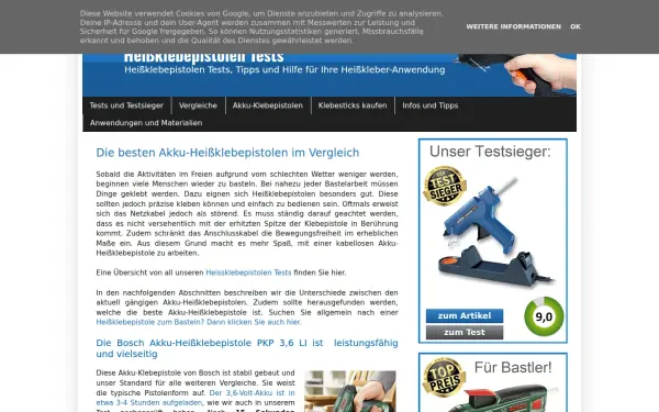 www.heissklebepistolen-tests.de