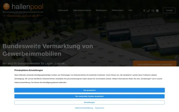 www.hallenpool.com