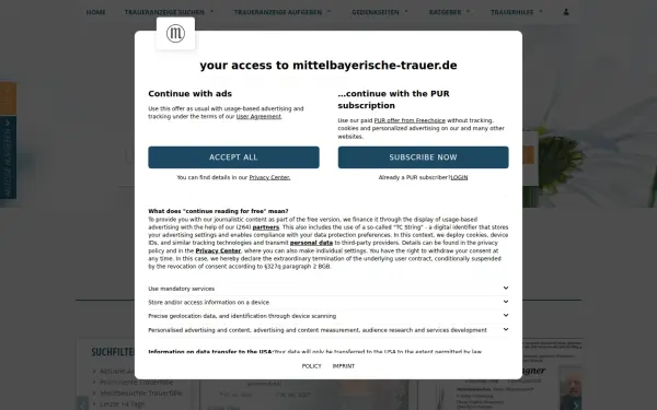 www.mittelbayerische-trauer.de