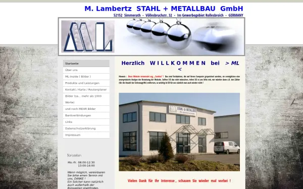 metallbau-lambertz.de
