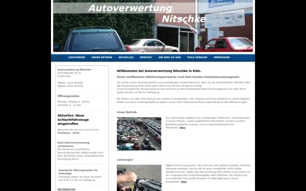 www.nitschke-autoverwertung.de