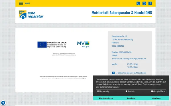 www.meisterhaft-autoreparatur-nb.de