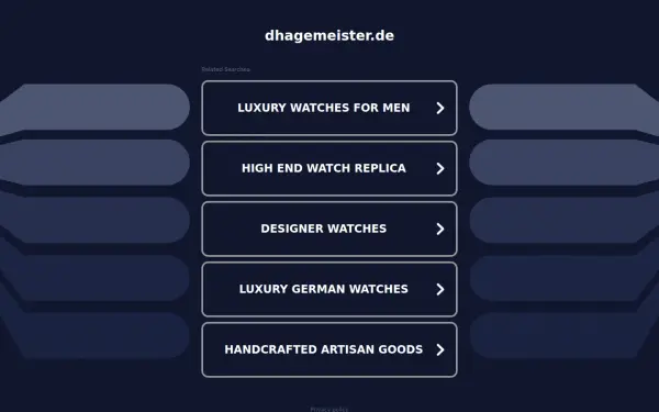 dhagemeister.de