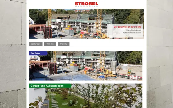 www.bauunternehmung-strobel.de