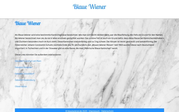 www.blauewiener.de