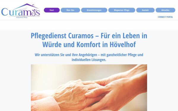 www.pflegedienst-curamos.de
