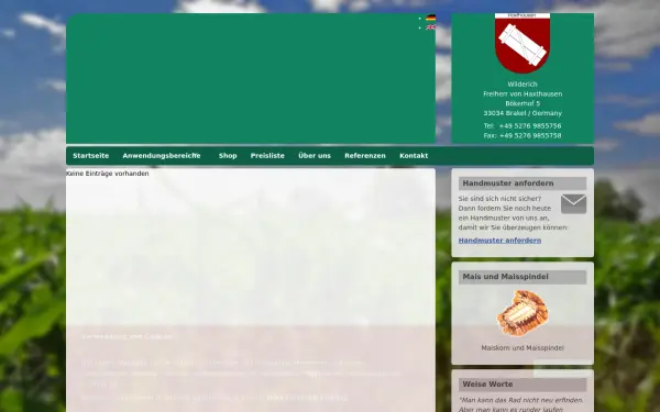 maisspindelgranulat.de