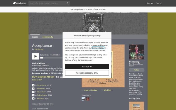 pondering.bandcamp.com