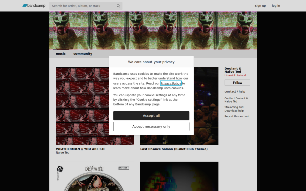 deviantandnaiveted.bandcamp.com