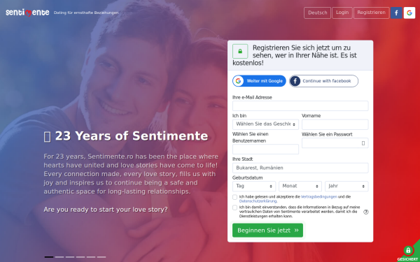 de.sentimente.com