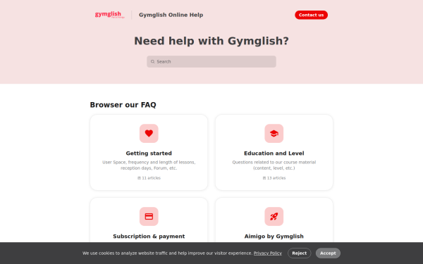 help.gymglish.com