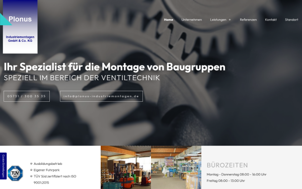 www.plonus-industriemontagen.de