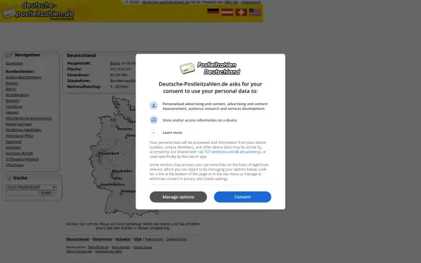 deutsche-postleitzahlen.de